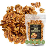 I'm A Nut premium raw walnuts halves in a pouch, ideal for fresh snacking.