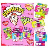 Imaginings 3 Warheads Valentines Exchange Kit candies shown, ideal for classroom party favors.