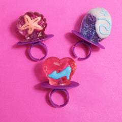 Imaginings 3 classroom-ready lollipop rings for exchange treats and celebrations.