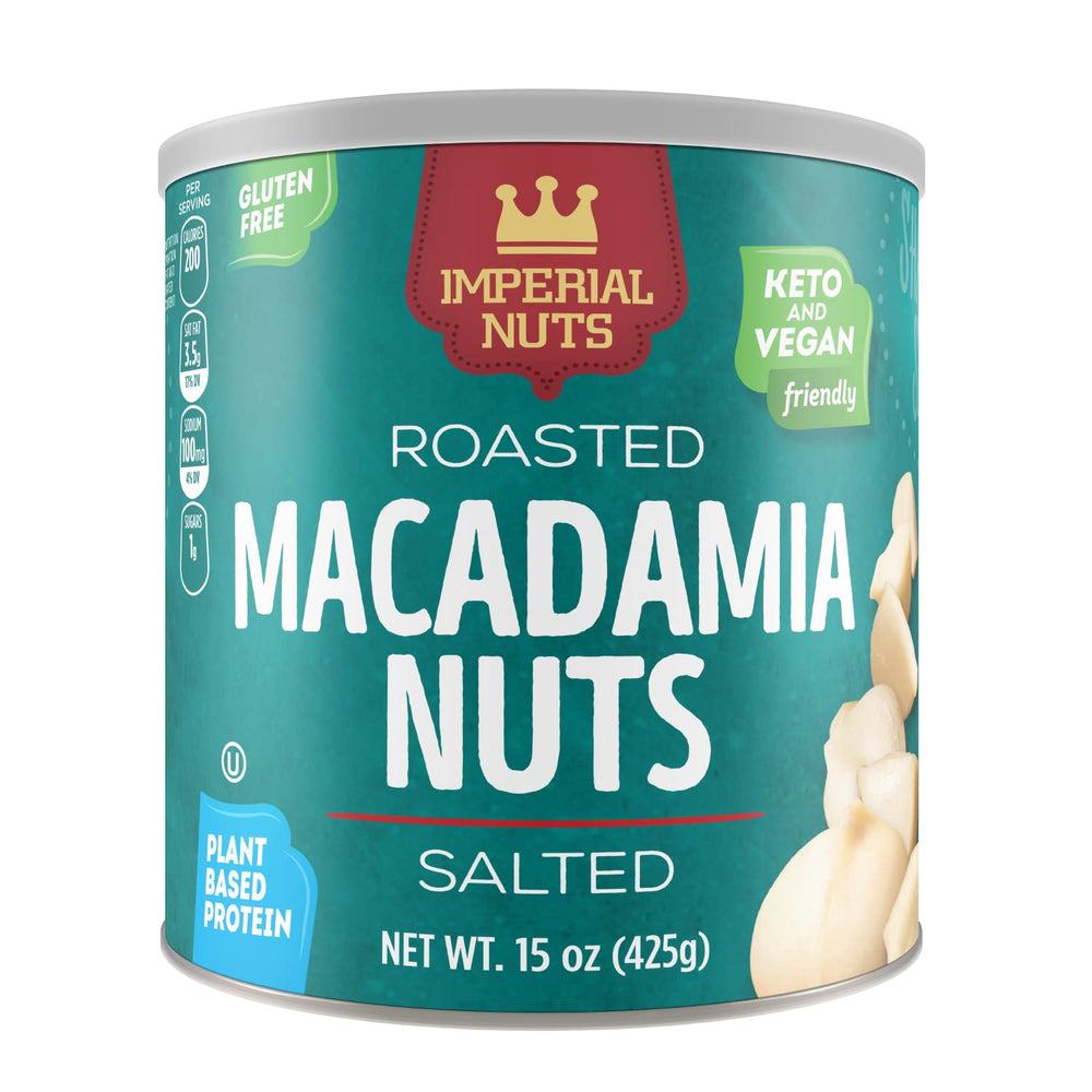 Imperial Nuts Macadamia Nuts Salted: premium snacking with buttery crunch