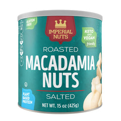 Imperial Nuts Macadamia Nuts Salted: premium snacking with buttery crunch