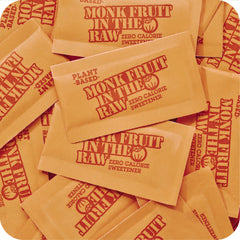 IN THE RAW Monk Fruit Packets smoothie-mix blends easily with zero-calorie sweetness