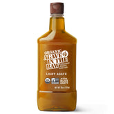 IN THE RAW Organic Light Agave Nectar bottle pour for beverages and baking