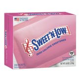 IN THE RAW Sweet'N Low packets in a box for convenient zero-calorie sweetness.