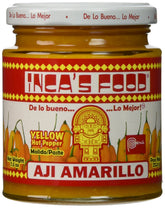 Inca's Food Aji Amarillo Paste jar ready to flavor sauces with bold color and depth