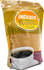 Incauca Sugar Turbinado on pantry shelf for versatile uses and flavor enhancement.