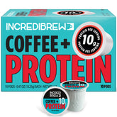 Incredibrew keto-friendly coffee pods with zero sugar for everyday energy.