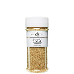 India Tree Vanilla Sugar jar with label, ideal for baking aromas.
