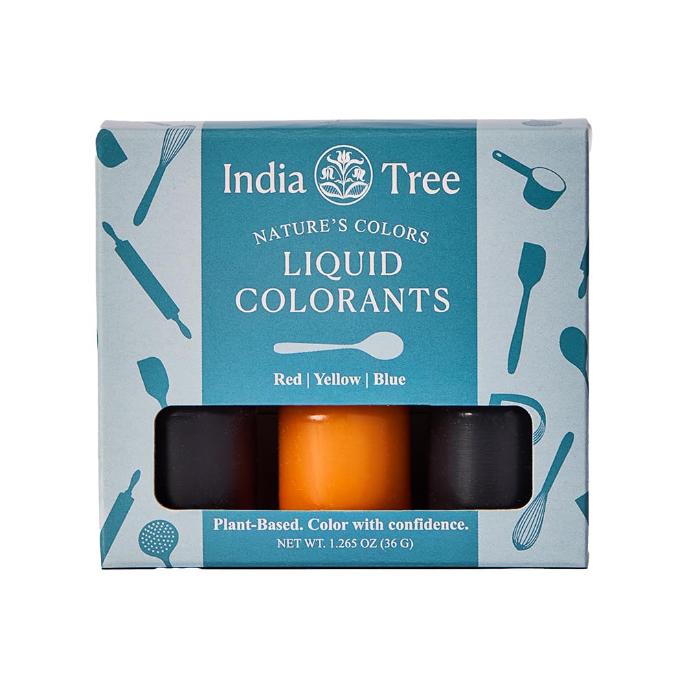 India Tree Nature’s Colors red bottle for vibrant baking results