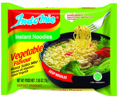 Indomie Vegetable Flavor instant noodle soup pack-30 ready for quick, comforting meals