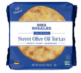 Ines Rosales Tortas Sweet Olive Oil packaging showcases premium ingredients for pantry use.