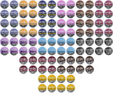 InfuSio Variety Pack box display with 96 cups for home tasting.