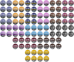 InfuSio Variety Pack box display with 96 cups for home tasting.