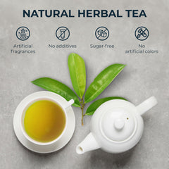 INJOY YOUR VITALGRI:N freeze-dried soursop leaves retain flavor for easy brews.