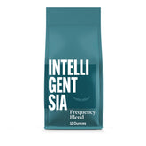 Intelligentsia Frequency Blend bag front view highlights balanced aroma for everyday use.