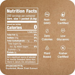 IN THE RAW Monk Fruit Packets dissolving in hot coffee delivers quick, sugar-like sweetness.