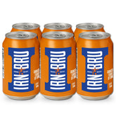 IRN-BRU Original can front view, bold citrus flavor for a refreshing break.