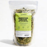 Iset By Nature cerasee tea packet displaying wildcrafted jamaican leaves for a soothing daily ritual