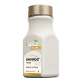 iSpice Premium Arrowroot Powder packaging with gluten-free labeling for cooking