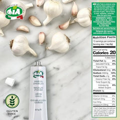 IA Garlic Paste squeeze-action enables fast seasoning without peeling garlic.