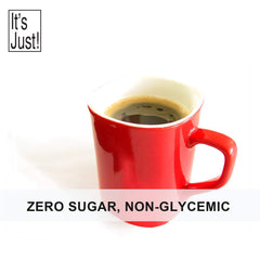 It's Just! monkfruit powder label closeup emphasizes purity and simple ingredients.