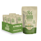 It's Skinny Spaghetti Pasta pack of 6 servings for quick keto meals.