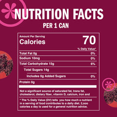 IZZE can showcasing 60% real fruit juice for a natural, flavorful sip.