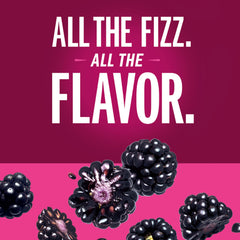 IZZE can signaling non-GMO, fruit-forward beverage options.