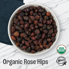 J Mac Botanicals Rose Hips from field harvest showing natural sourcing