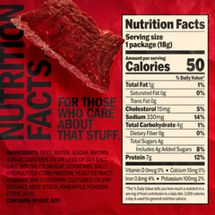 Jack Link's Original Beef Jerky pouch close-up for protein-rich snacking