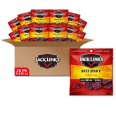 Jack Link's Teriyaki Beef Jerky multipack front view, convenient protein for on-the-go meals.