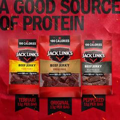 Jack Link's variety-pack 15 bags, shelf-stable snacks for busy days.