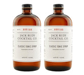 Jack Rudy Classic Tonic Syrup bottle for premium cocktails
