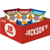 Jackson’s avocado oil sweet potato chips with sea salt provide a satisfying crisp at snack time.