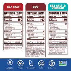 Jackson's Classic Kettle Chips sea salt flavor, savory bite for meals and gatherings