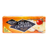 Jacob's Cream Crackers pack of 12, perfect with cheese and spreads.