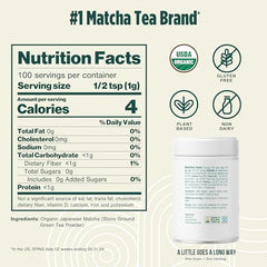 Jade Leaf Matcha Barista Edition tin shows cafe-quality powder ready for lattes
