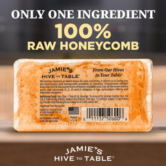 Jamie’s Hive To Table honeycomb with crackers highlights texture.