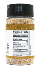 Close-up of Jane's Krazy Chunky Mixed-Up Garlic Seasoning texture showing chunky granules