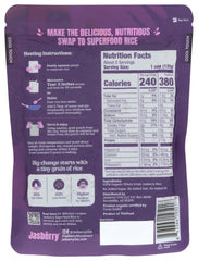 Raw Jasberry grains close-up, premium texture for versatile, tasty dishes.