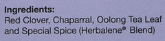 Close-up of chaparral leaves in Jason Winters blend, rich herbal aroma.
