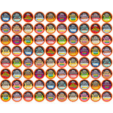 Java Factory assorted variety pods for K-Cup brewers—convenient flavor exploration.
