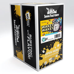 Java Factory Wakey Wakey 40-count box for daily coffee supply.
