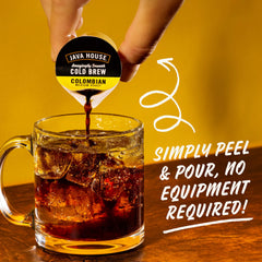 Java House travel-friendly pod pack showcases TSA-approved caffeine on the go.