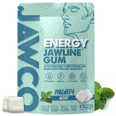 JAWCO Ultra-tough gum pack for on-the-go energy and focus.