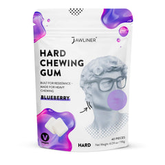Jawliner hard jawline gum pack for durable facial training and consistent resistance.