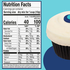 JEL SERT Sprinkles Lemon Blueberry Cupcake Pudding Mix whisking with milk to create creamy pudding.