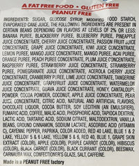 Assorted flavors visible in Belly Flops beans, ideal for tastings.
