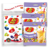 Jelly Belly Boba Milk Tea jelly beans in a grab-and-go pack for on-the-go snacking.