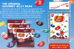 Jelly Belly Dr Pepper jelly beans tear-open bag design for sharing at events.